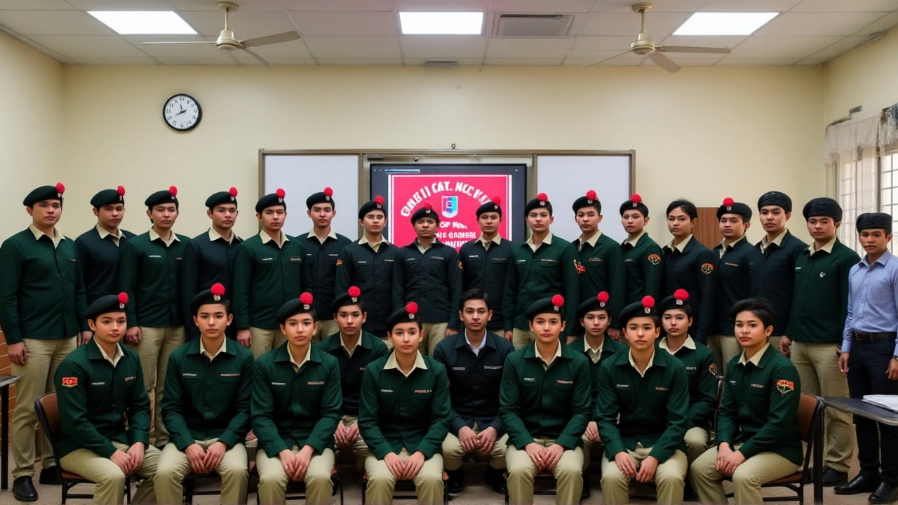 नाहन में 77वां एनसीसी स्थापना दिवस: 51 कैडेट्स ने दिखाई अनुशासन और राष्ट्रभक्ति की ताकत