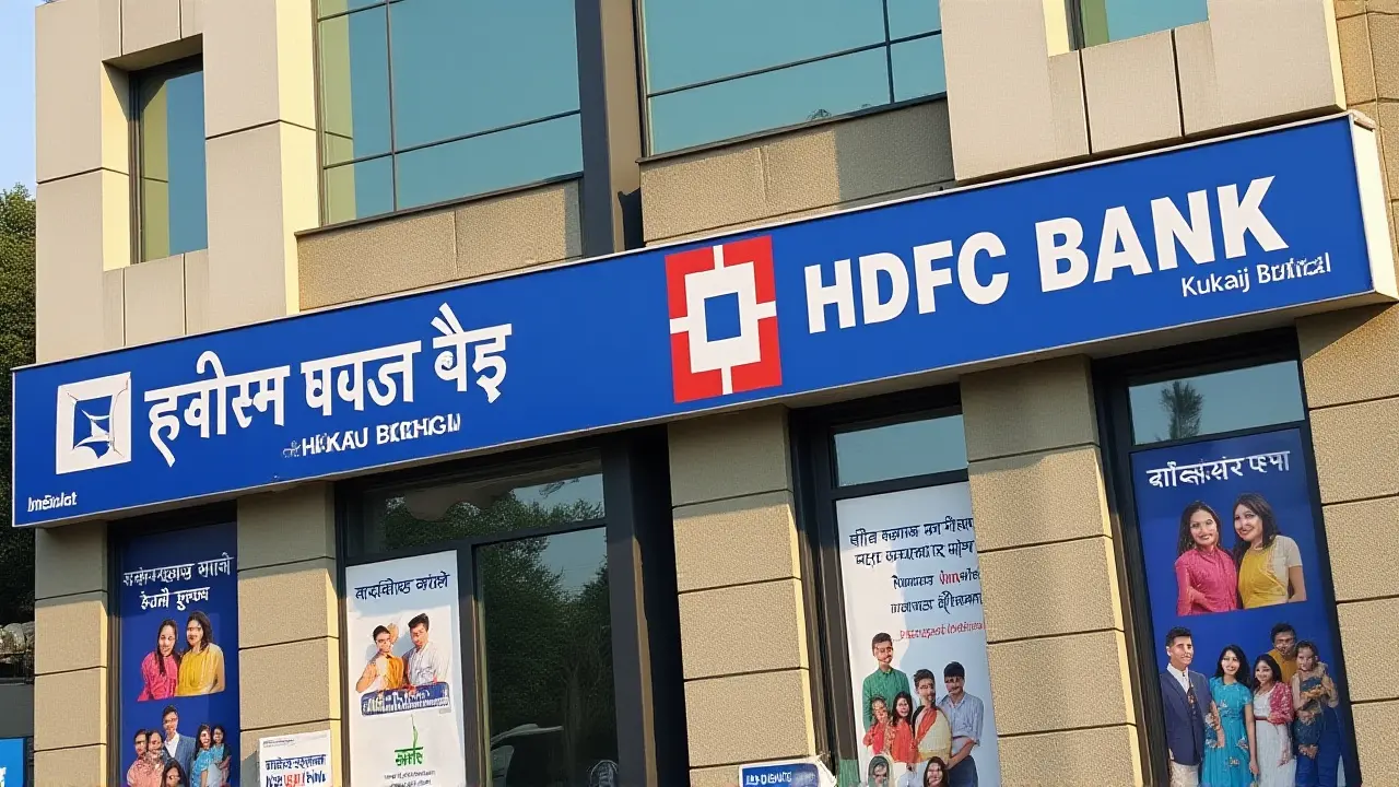 HDFC Bank Share Fall: 45 करोड़ की गड़बड़ी, शेयर में 2% की गिरावट